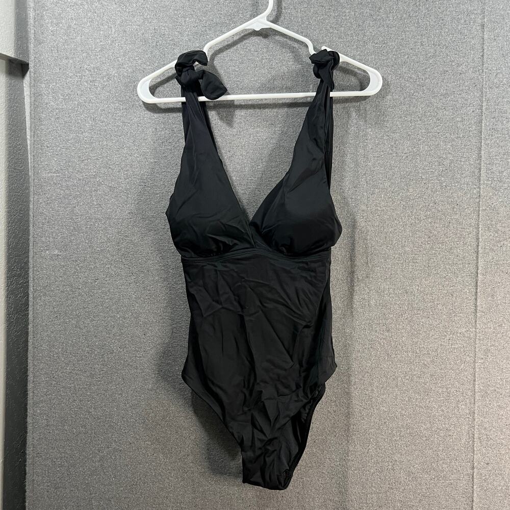 Kim Gravel x Swimsuits Tie Shoulder One Piece Black Size 6